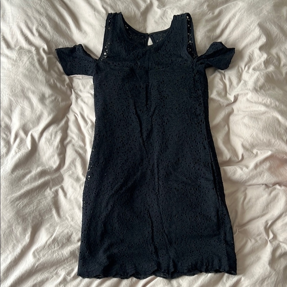 HOLLISTER Black Lace Dress
